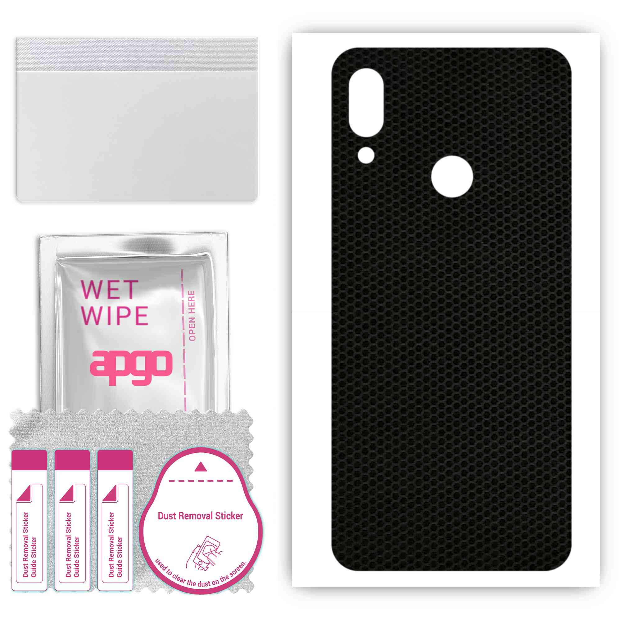 apgo Protective Skin Sticker for the back compatible with HTC Wildfire E2, Wrap Film, Foil, Vinyl - Pattern Matrix
apgo Protective Skin Sticker for the back compatible with HTC Wildfire E2, Wrap Film, Foil, Vinyl - Pattern Matrix