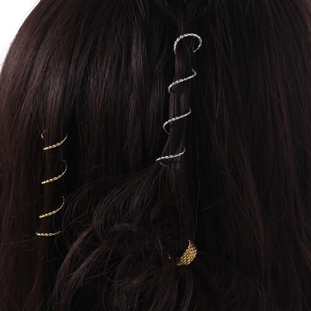 30pcs Metal Cuff Clips Twist Hair Braid Rings Hair Braiding Hair Braid Tubes for Braids 30Pcs срібний
30pcs Metal Cuff Clips Twist Hair Braid Rings Hair Braiding Hair Braid Tubes for Braids 30Pcs срібний