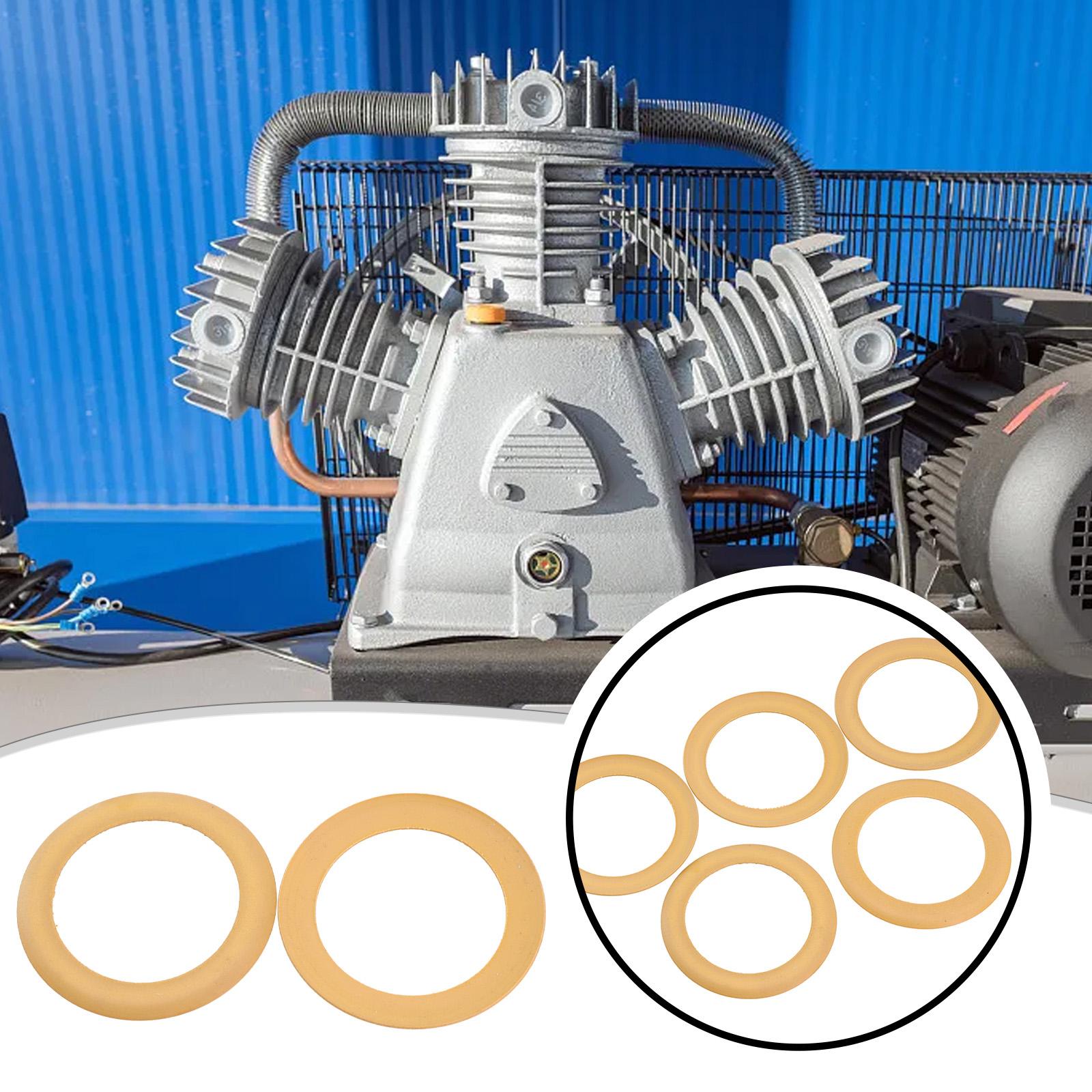 5Pcs Pump Piston Ring Rubber Replacement Parts For 550W/1100W/1500W Oil-Free Cylinder Silent Air Compressor Air Pump Accessories
5Pcs Pump Piston Ring Rubber Replacement Parts For 550W/1100W/1500W Oil-Free Cylinder Silent Air Compressor Air Pump Accessories