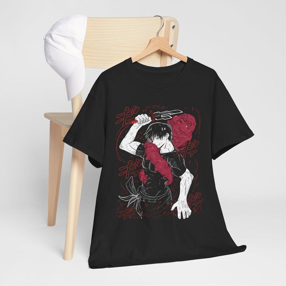 Jujutsu Kaisen Fushiguro Toji T-shirt Anime Horror Black Short Sleeve gift 2024 4XL
Jujutsu Kaisen Fushiguro Toji T-shirt Anime Horror Black Short Sleeve gift 2024 4XL