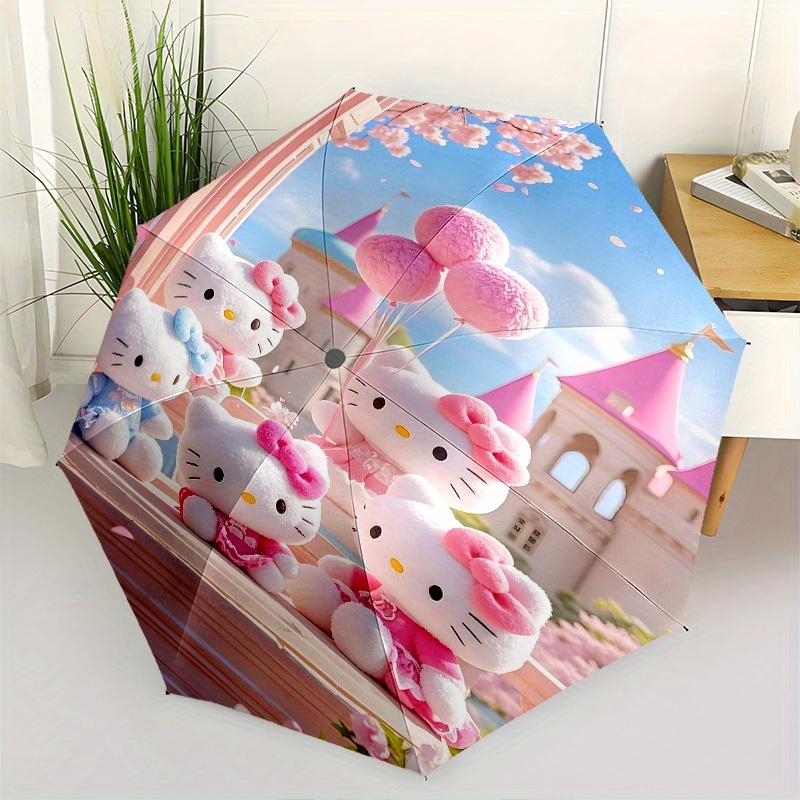 Hello Kitty, Castle Automatic opening and closing folding umbrella with 8-rib frame and compact travel design, perfect for all occasions | S
Hello Kitty, Castle Automatic opening and closing folding umbrella with 8-rib frame and compact travel design, perfect for all occasions | S
