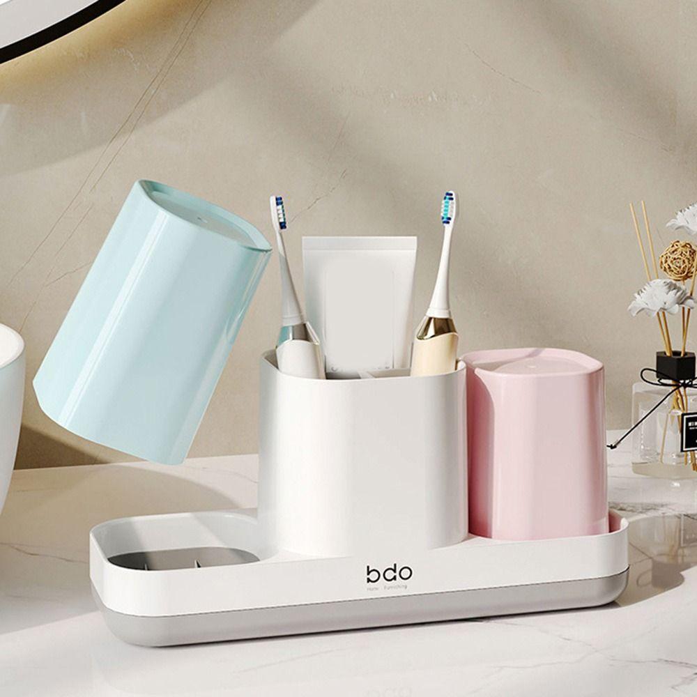 Draining Toothbrush Storage Rack Simple Electric Toothbrush Holder Washing Cup Rack for Home білий
Draining Toothbrush Storage Rack Simple Electric Toothbrush Holder Washing Cup Rack for Home білий