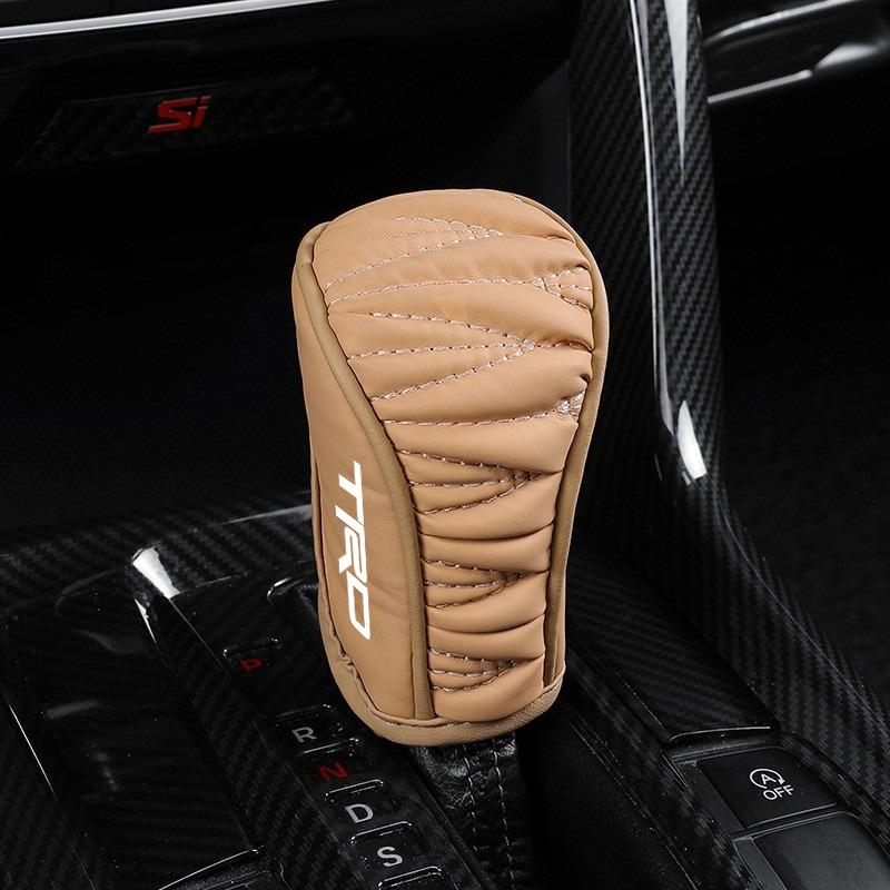 Car Gear Shift Protector Cover Leather Car Shift Knob Cover For Toyota C-HR Camry TRD Crown GR Yaris RAV4 Mirai Prius Accessory
Car Gear Shift Protector Cover Leather Car Shift Knob Cover For Toyota C-HR Camry TRD Crown GR Yaris RAV4 Mirai Prius Accessory