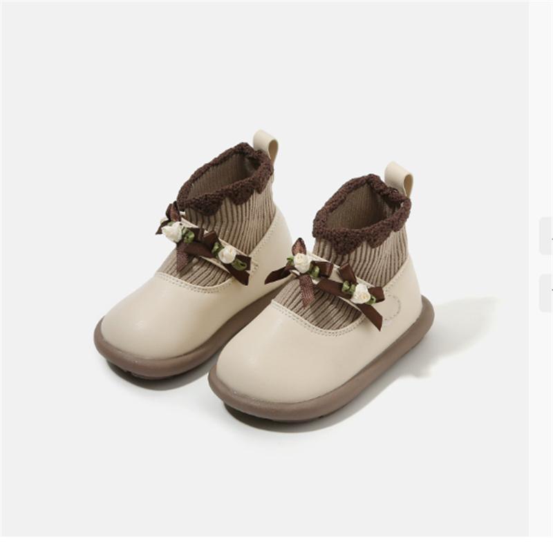 Autumn Baby Boots For Girls Cute Flower Socks Shoes Kids Ankle Boots Toddler Baby Boots EU 15-26 21 бежевый
Autumn Baby Boots For Girls Cute Flower Socks Shoes Kids Ankle Boots Toddler Baby Boots EU 15-26 21 бежевый