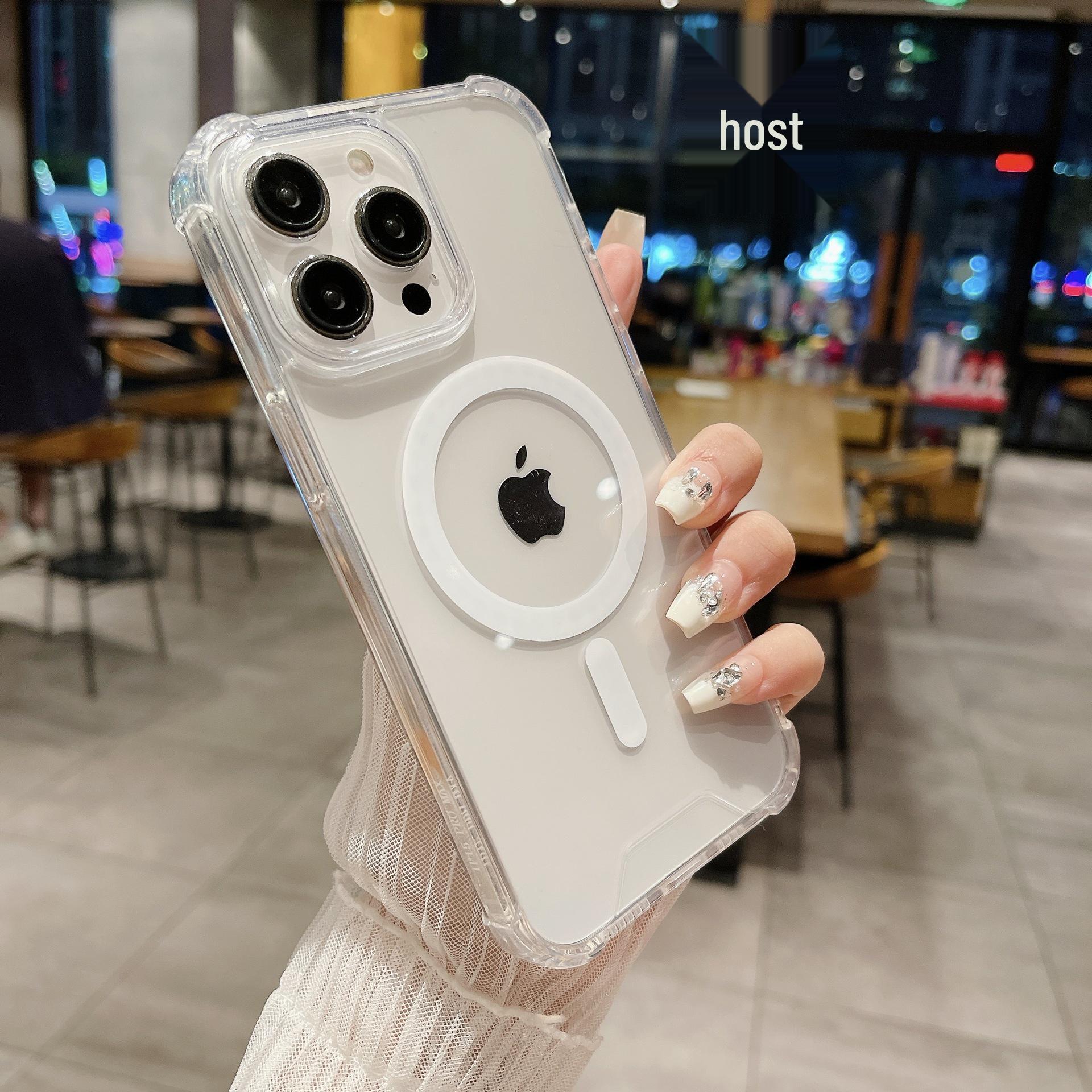 Colorful Magnetic Anti-Drop Case for iPhone 15 Pro Max - INS Style 13 прозрачный белый
Colorful Magnetic Anti-Drop Case for iPhone 15 Pro Max - INS Style 13 прозрачный белый