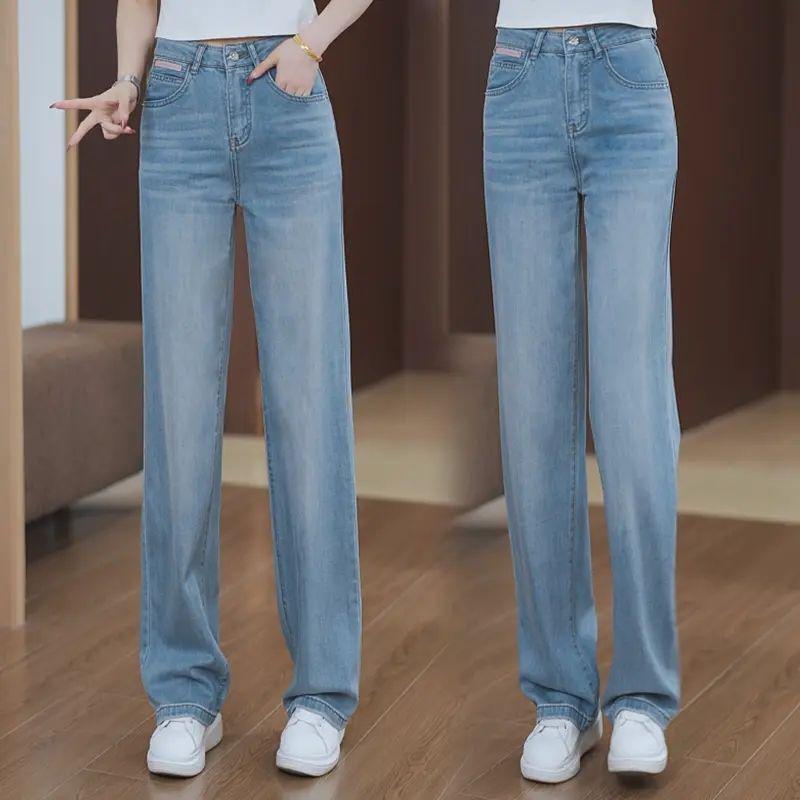 Drapey High-Waist Loose Straight Leg Thin Denim Jeans for Women – Slimming Wide Leg Summer Pants Size 28 (105-115 lbs) светло-синий
Drapey High-Waist Loose Straight Leg Thin Denim Jeans for Women – Slimming Wide Leg Summer Pants Size 28 (105-115 lbs) светло-синий