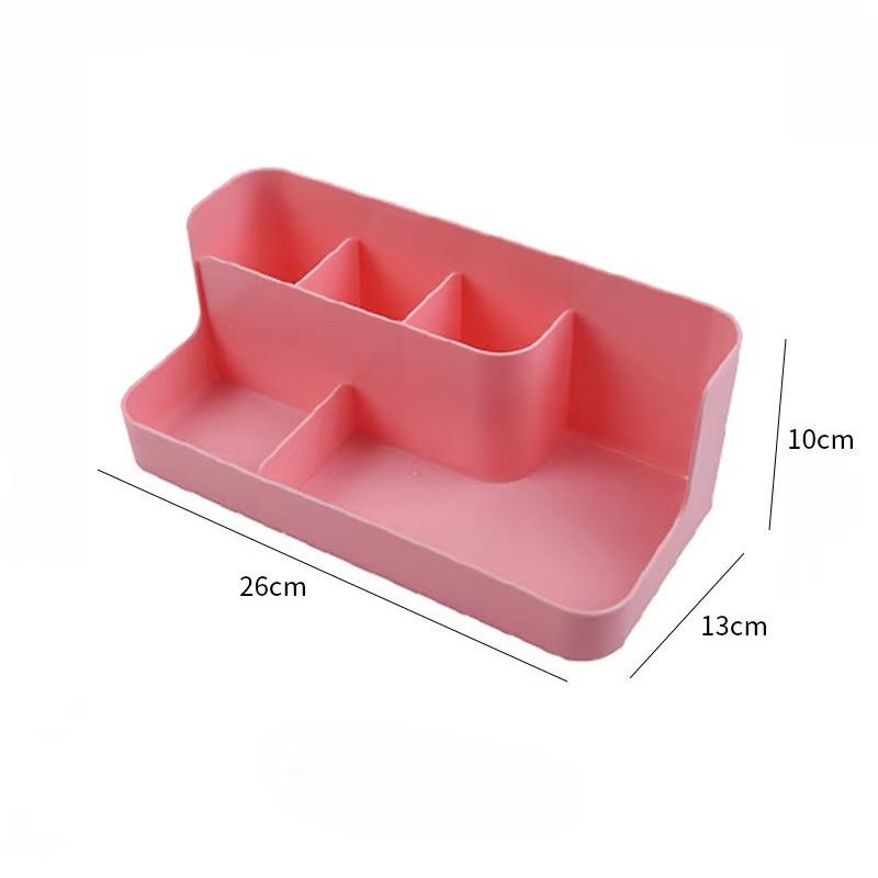 Desktop Vanity Organizer - Plastic Cosmetic Storage Box for Skincare Products, Lipsticks & Makeup Brushes Skincare Shelf рожевий
Desktop Vanity Organizer - Plastic Cosmetic Storage Box for Skincare Products, Lipsticks & Makeup Brushes Skincare Shelf рожевий