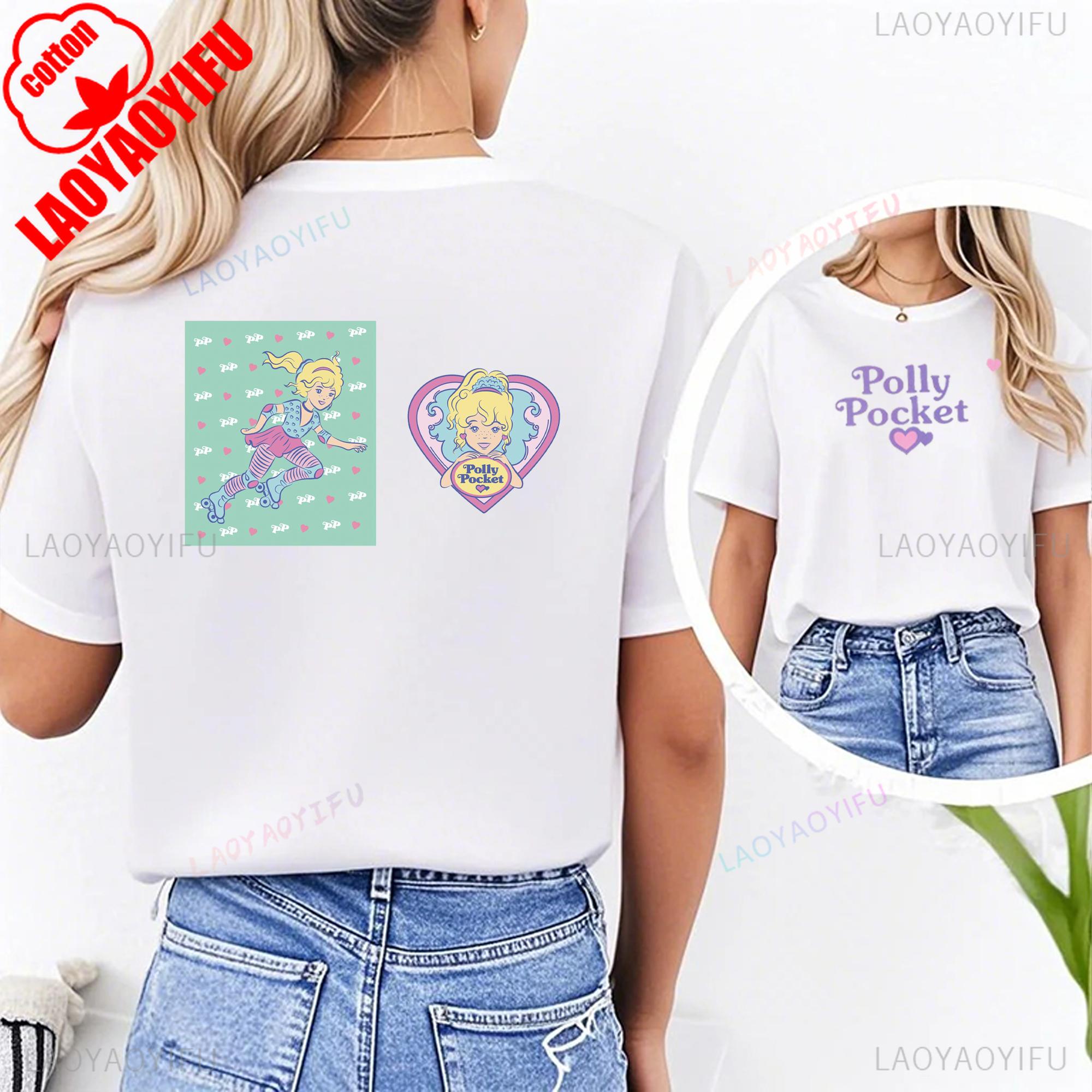 Polly Pocket Printed T-shirt Cute Polly Pocket Tops Polly Pocket Cartoon T-shirt Fit Sweatshirt for Daily Wear Women T Shirt M
Polly Pocket Printed T-shirt Cute Polly Pocket Tops Polly Pocket Cartoon T-shirt Fit Sweatshirt for Daily Wear Women T Shirt M