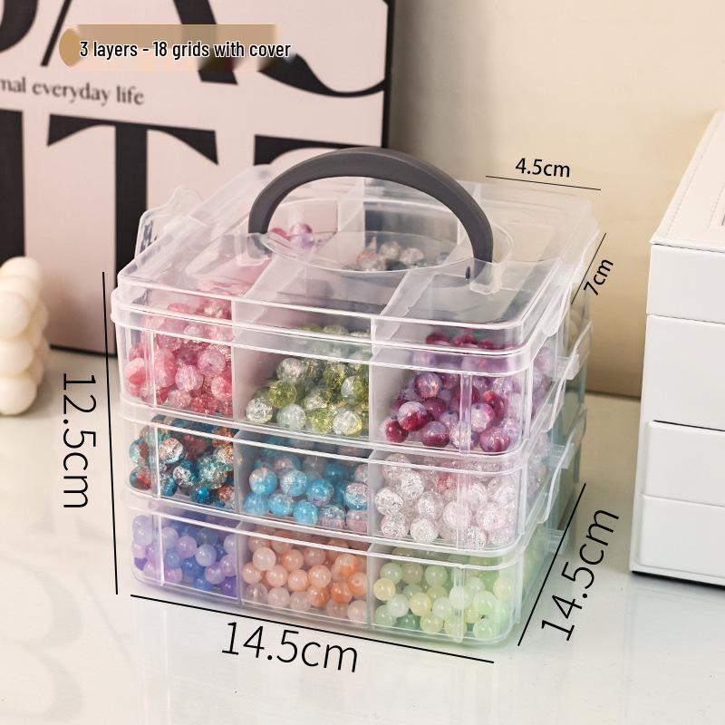 Прозрачная шкатулка-органайзер для бижутерии с отделениями - Портативная и многофункциональная
Прозрачная шкатулка-органайзер для бижутерии с отделениями - Портативная и многофункциональная