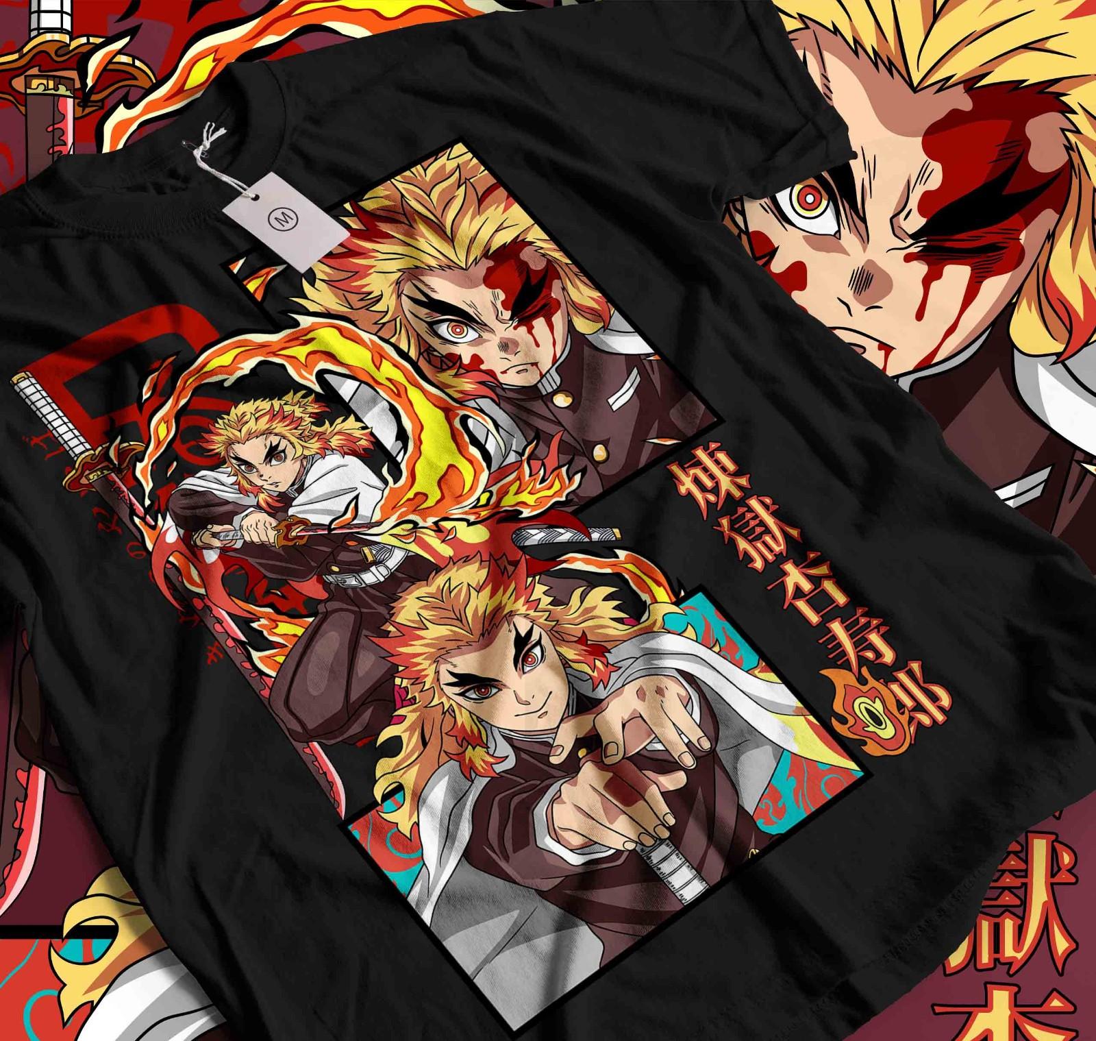Kyojuro Rengoku T-Shirt Mens Womens Tees Top Slayer Demon Vintage Anime Manga Horror Shirt All Siz576 2XL
Kyojuro Rengoku T-Shirt Mens Womens Tees Top Slayer Demon Vintage Anime Manga Horror Shirt All Siz576 2XL
