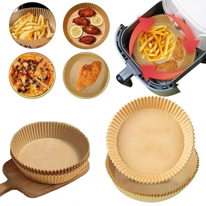 100/50PCS Disposable Air Fryer Paper Liner 16/20CM Oil-proof Water-proof Airfryer Disposable Cooking Paper Trays Baking Paper
100/50PCS Disposable Air Fryer Paper Liner 16/20CM Oil-proof Water-proof Airfryer Disposable Cooking Paper Trays Baking Paper