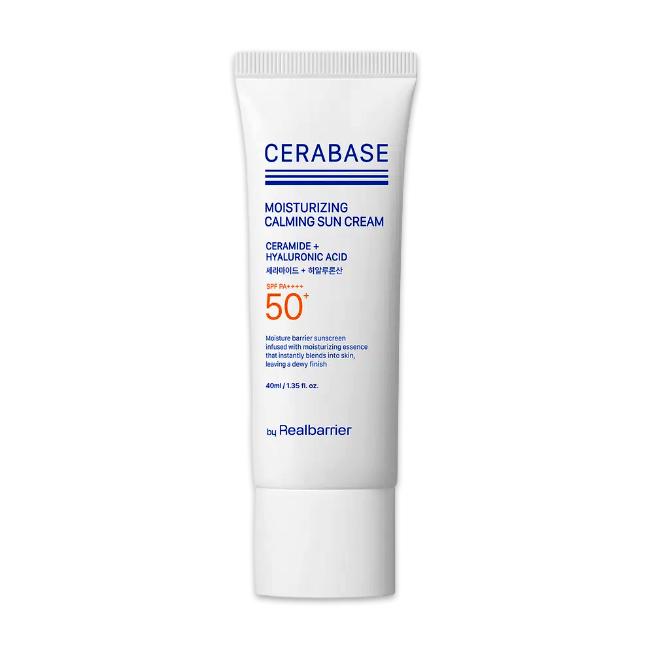 by Real Barrie Cerabase Moisturizing Calming Sun Cream SPF50+ PA++++ 40ml (3 Options) - DAISO #40ml x 1pcs
by Real Barrie Cerabase Moisturizing Calming Sun Cream SPF50+ PA++++ 40ml (3 Options) - DAISO #40ml x 1pcs