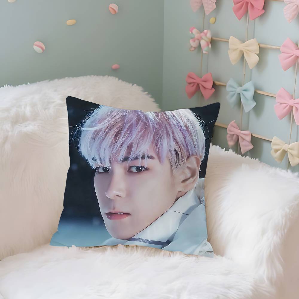 Singer CChoi SSeungHyun TOP Case Plush Fabric Soft Pillowcase Double Sided Print Cushion Cover Household Gifts 40x40CM(16x16in)
Singer CChoi SSeungHyun TOP Case Plush Fabric Soft Pillowcase Double Sided Print Cushion Cover Household Gifts 40x40CM(16x16in)
