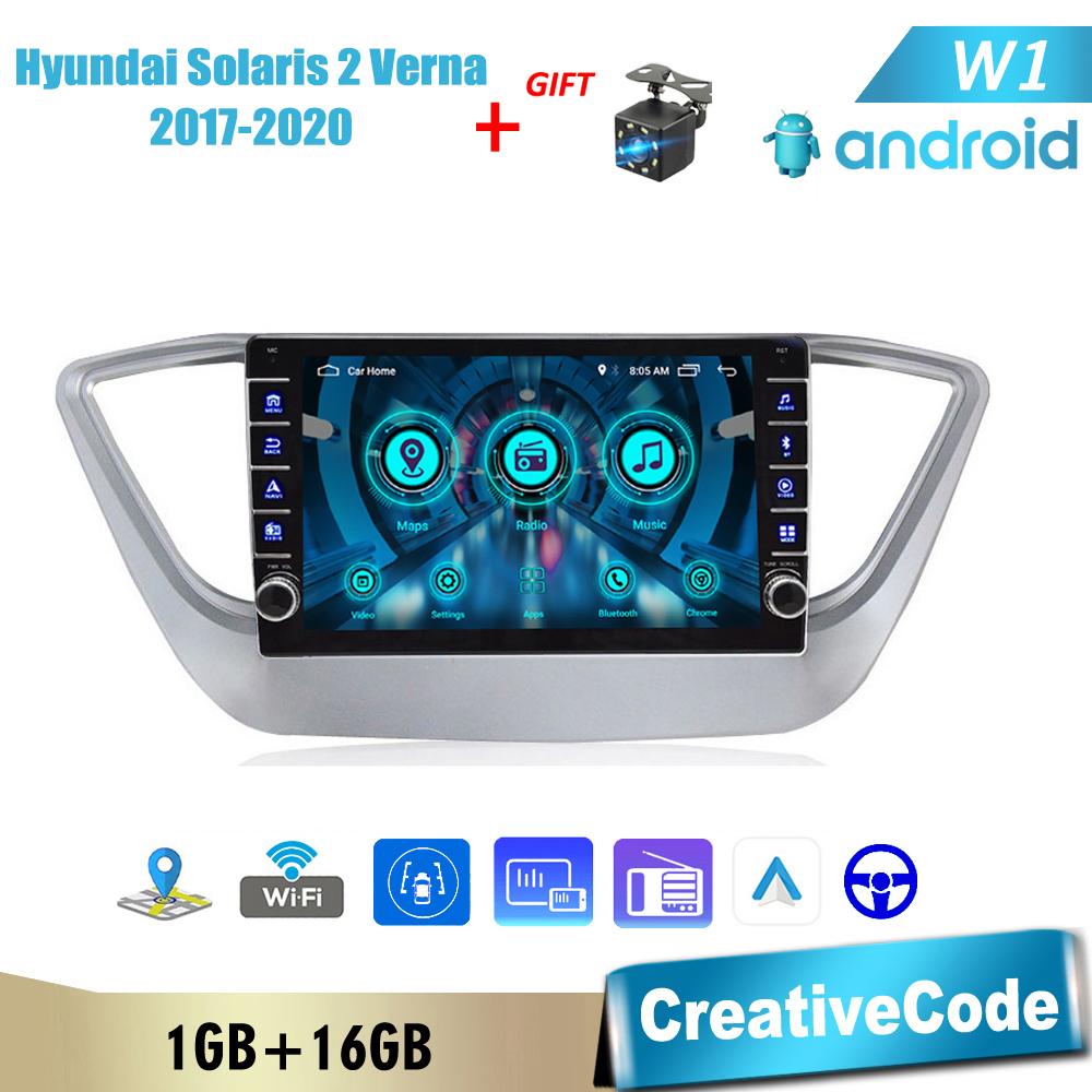 Wi-Fi 2Din Android автомобильный радио мультимедийный видеоплеер для Hyundai Solaris 2 Verna 2017-2020 с кнопкой GPS 1 + 16 ГБ
Wi-Fi 2Din Android автомобильный радио мультимедийный видеоплеер для Hyundai Solaris 2 Verna 2017-2020 с кнопкой GPS 1 + 16 ГБ