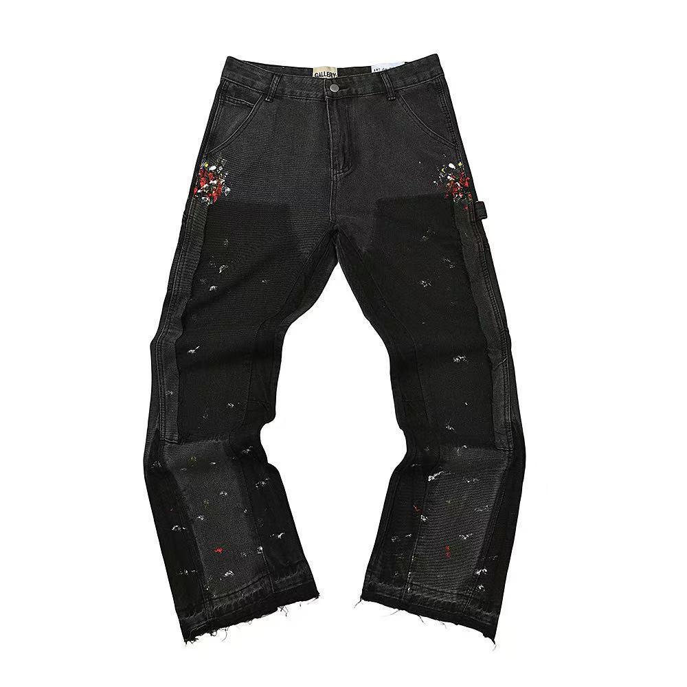 FlowStreet Fashion 3D Chain Printed Contrast Color Jeans Niche Design High Waist Casual Denim Pants XL
FlowStreet Fashion 3D Chain Printed Contrast Color Jeans Niche Design High Waist Casual Denim Pants XL