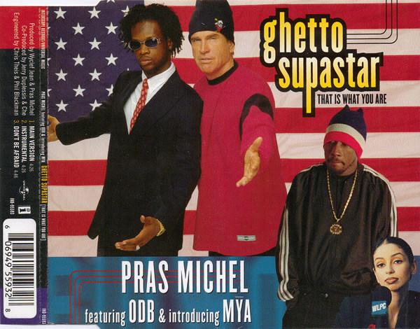 CD PRAS MICHEL, OL DIRTY BASTARD & IN - Ghetto Supastar (That Is What You A IND95593 Interscope Reco 1998 UK Rap & Hip-Hop/R&B Used
CD PRAS MICHEL, OL DIRTY BASTARD & IN - Ghetto Supastar (That Is What You A IND95593 Interscope Reco 1998 UK Rap & Hip-Hop/R&B Used