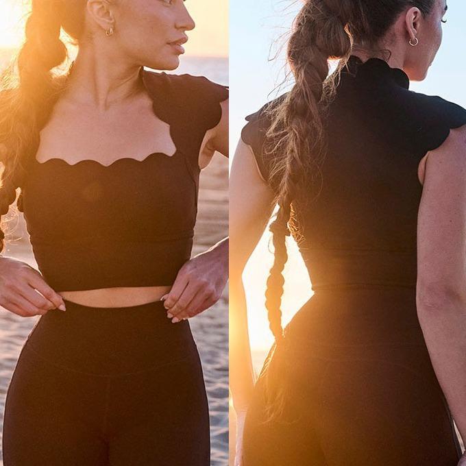 Sleeveless Slim Fit Square Neck Sport Cardigan - Breathable Shockproof Yoga Vest Bra S
Sleeveless Slim Fit Square Neck Sport Cardigan - Breathable Shockproof Yoga Vest Bra S