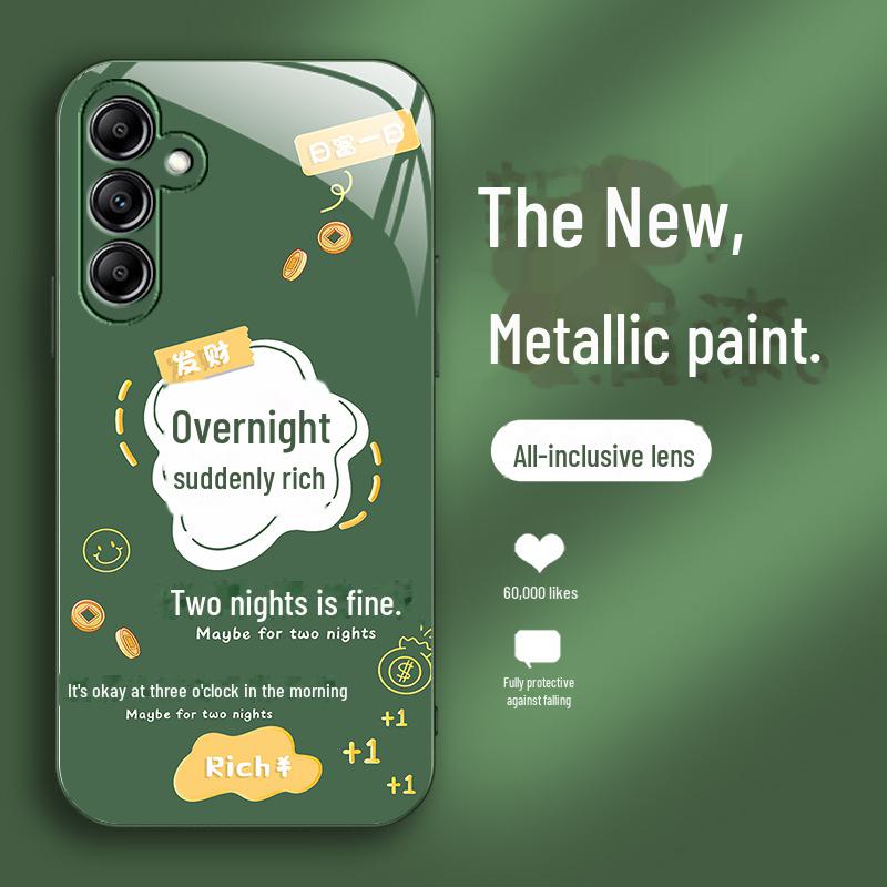 Samsung A32 Достроковий вихід на пенсію A33 Рідкий A34/A42 Rifu Yiyi A53 Повний пакет Захист від падіння Креативний текст. A50 зелений
Samsung A32 Достроковий вихід на пенсію A33 Рідкий A34/A42 Rifu Yiyi A53 Повний пакет Захист від падіння Креативний текст. A50 зелений