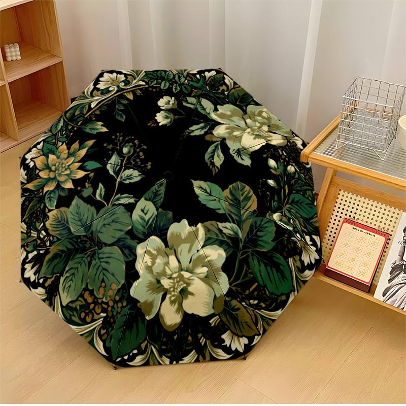 Elegant Floral Round Design (1) Theme Automatic Umbrella Compact 8-Rib Design Sturdy Construction Durable Umbrella Stylish Accessory
Elegant Floral Round Design (1) Theme Automatic Umbrella Compact 8-Rib Design Sturdy Construction Durable Umbrella Stylish Accessory