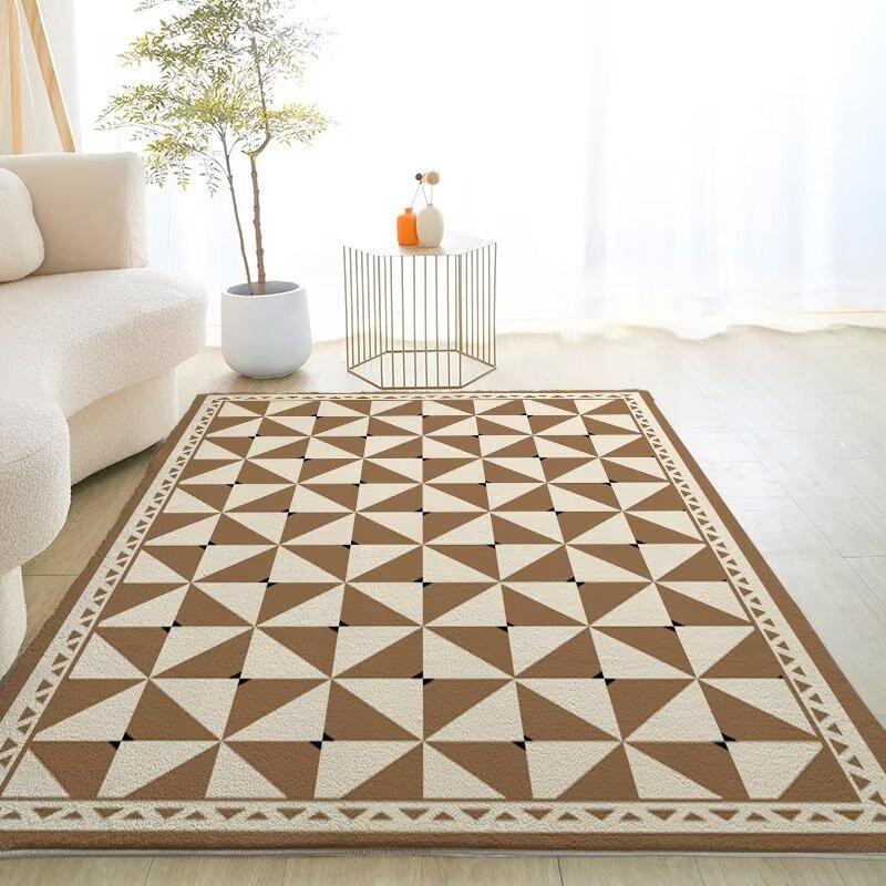 Abstract Geometric Pattern Area Rug with Soft Pastel Colors Floor Mat for Living Room Bedroom Modern Minimalist Home Decoration 40X60CM
Abstract Geometric Pattern Area Rug with Soft Pastel Colors Floor Mat for Living Room Bedroom Modern Minimalist Home Decoration 40X60CM