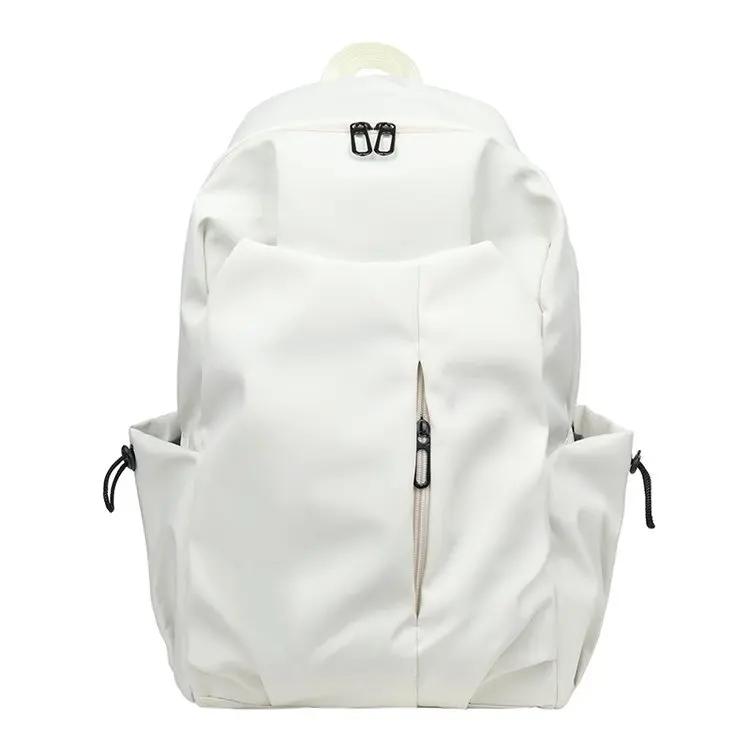 Simple Trendy School Bag Large Capacity Student Korean Style Solid Color Travel Backpack for Men and Women 30x45x18cm белый
Simple Trendy School Bag Large Capacity Student Korean Style Solid Color Travel Backpack for Men and Women 30x45x18cm белый