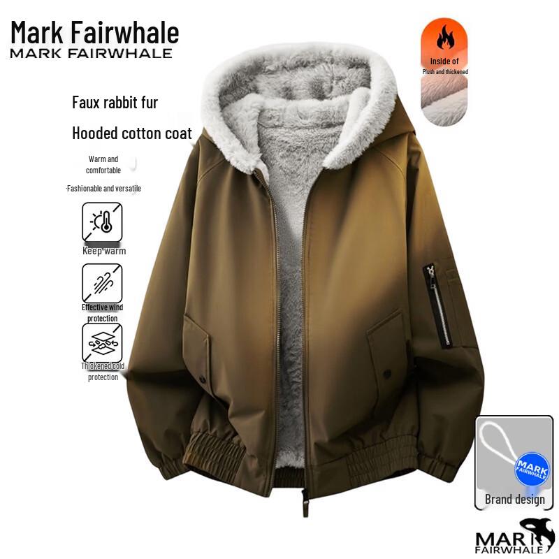 Mark Fairwhale Men s Winter Hooded Faux Fur Padded Jacket 4XL
Mark Fairwhale Men s Winter Hooded Faux Fur Padded Jacket 4XL