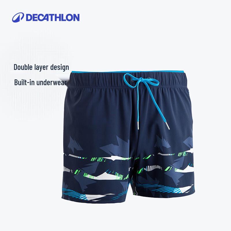 Мужские свободные шорты для плавания Decathlon с плоским углом L / XL46
Мужские свободные шорты для плавания Decathlon с плоским углом L / XL46