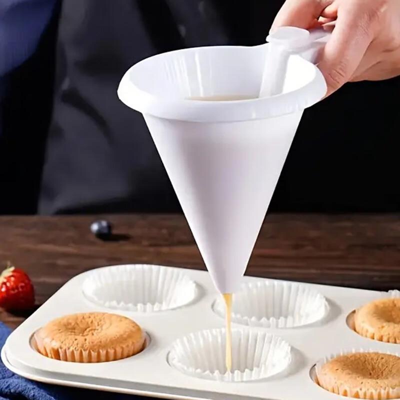 Handheld Batter Dispenser Funnel
Handheld Batter Dispenser Funnel