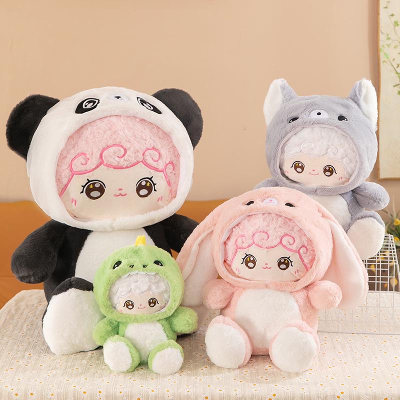 Cute Cream Puff Bear Plush Hat & Removable Doll Set - Kid s Transforming Plushie Gift 23 cm
Cute Cream Puff Bear Plush Hat & Removable Doll Set - Kid s Transforming Plushie Gift 23 cm