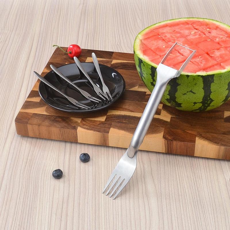 Watermelon Slicer Stainless Steel Watermelon Slicer Tool Portable Kitchen Gadgets 2-in-1 Fruit Cutting Fork For Home Party оранжевый
Watermelon Slicer Stainless Steel Watermelon Slicer Tool Portable Kitchen Gadgets 2-in-1 Fruit Cutting Fork For Home Party оранжевый