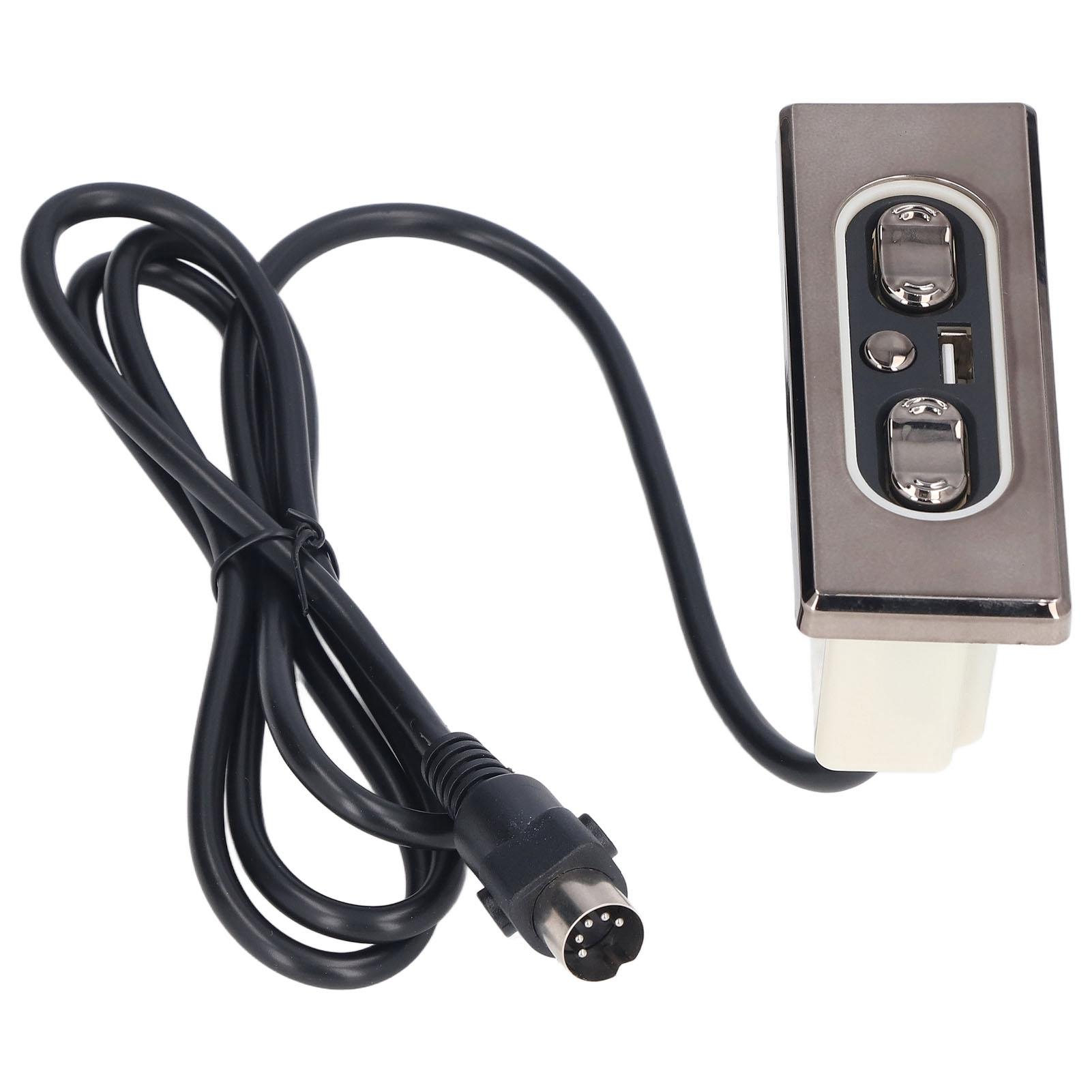 Power Recliner Switch 29V 5 Buttons Waterproof Recliner Switch Electroplated Universal for DC Push Rod Motor for Electric Sofa
Power Recliner Switch 29V 5 Buttons Waterproof Recliner Switch Electroplated Universal for DC Push Rod Motor for Electric Sofa