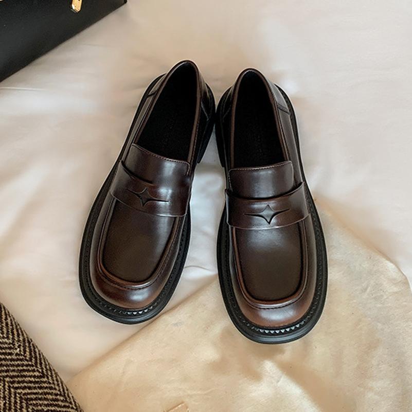 Жіночі лофери з круглим носком і платформою на масивних підборах лаконічний дизайн Жіноче модне взуття весна-осінь чорний темно-кавовий 40 39 коричневий
Жіночі лофери з круглим носком і платформою на масивних підборах лаконічний дизайн Жіноче модне взуття весна-осінь чорний темно-кавовий 40 39 коричневий