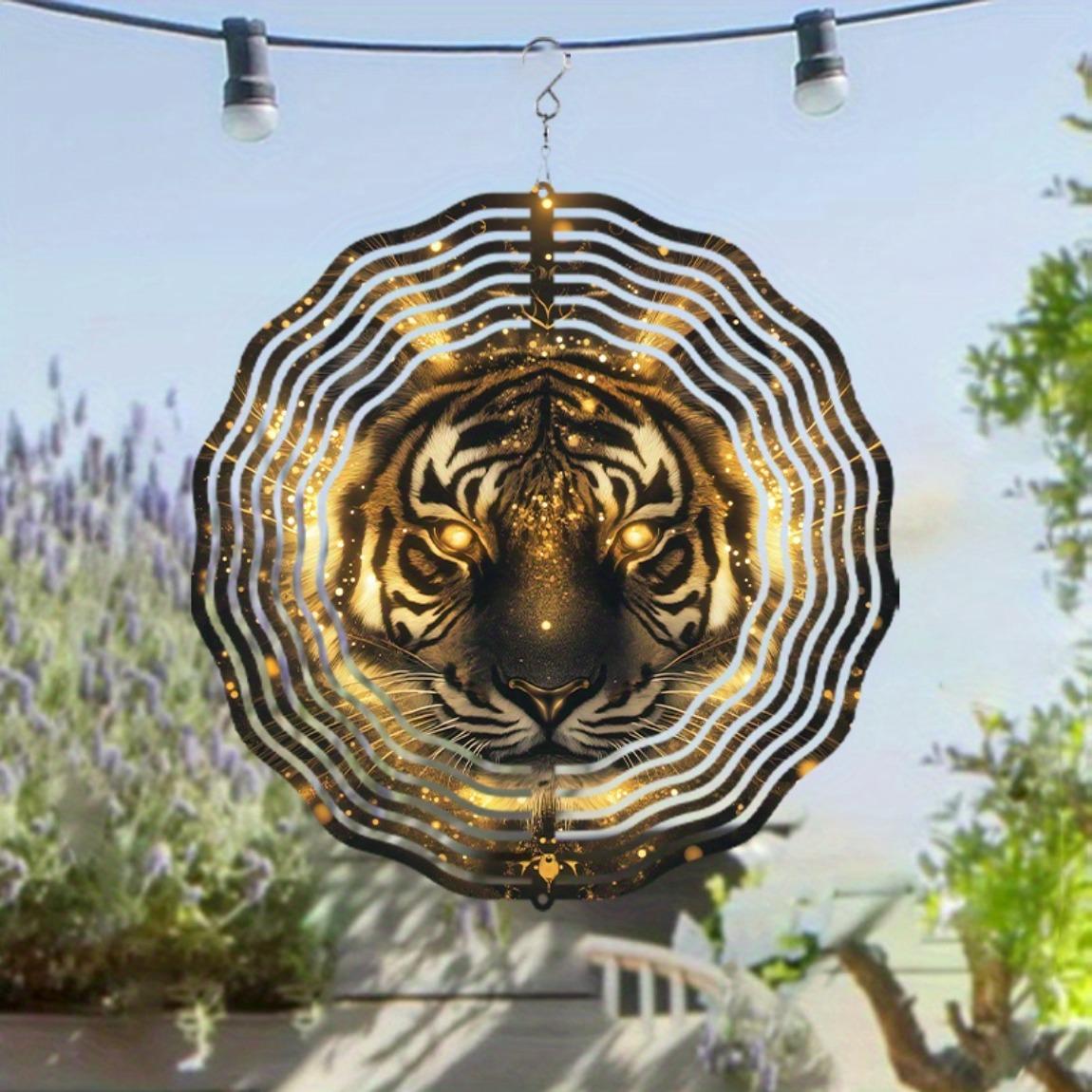 10-Inch Tiger Design Metal Wind Spinner – 360° Rotating Outdoor Wind Chime for Garden & Balcony | High-Quality Rust-Resistant Art Piece 01A
10-Inch Tiger Design Metal Wind Spinner – 360° Rotating Outdoor Wind Chime for Garden & Balcony | High-Quality Rust-Resistant Art Piece 01A