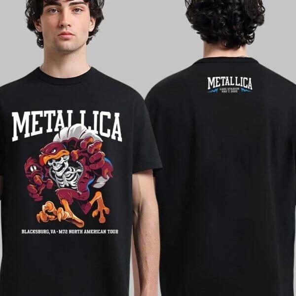 Metallica M72 Virginia Tech 2025 Lane Stadium Blacksburg VA Unisex T-Shirt L
Metallica M72 Virginia Tech 2025 Lane Stadium Blacksburg VA Unisex T-Shirt L