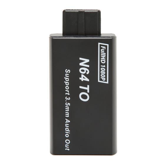 for N64 to HD Multimedia Interface Converter 1080p Support PAL NTSC Video Game Adapter with 3.5mm Interface
for N64 to HD Multimedia Interface Converter 1080p Support PAL NTSC Video Game Adapter with 3.5mm Interface
