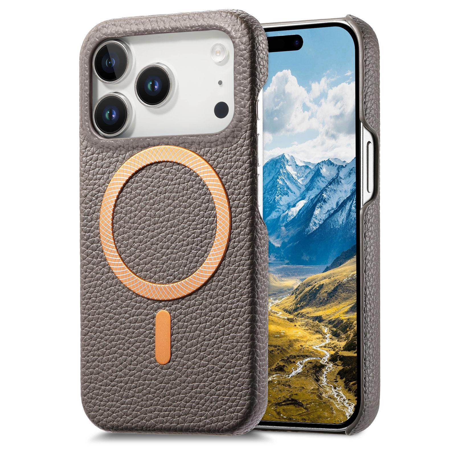 Business Lychee Grain Magnetic Leather Phone Case for iPhone 17 Pro Max 16 Plus 15 14 13 12 for Magsafe Shockproof Slim Cover iPhone 15 сірий колір
Business Lychee Grain Magnetic Leather Phone Case for iPhone 17 Pro Max 16 Plus 15 14 13 12 for Magsafe Shockproof Slim Cover iPhone 15 сірий колір