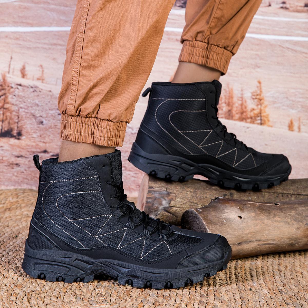 New outdoor trend fashion hiking shoes snow boots casual large size outdoor non-slip walking shoes 36 чёрный
New outdoor trend fashion hiking shoes snow boots casual large size outdoor non-slip walking shoes 36 чёрный