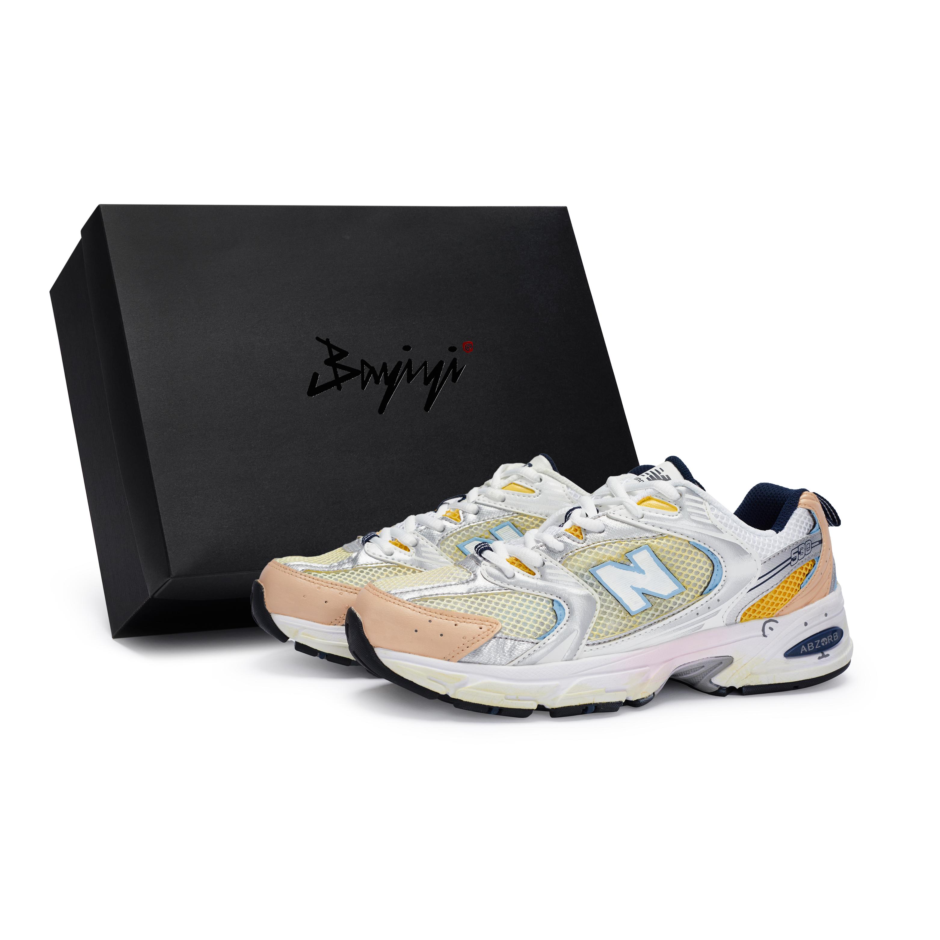 New Balance NB 530 Cushioning Slip Resistant Breathable Low top Running Shoes Unisex White Yellow Orange MR530SG(Team80-S-BOX) 36
New Balance NB 530 Cushioning Slip Resistant Breathable Low top Running Shoes Unisex White Yellow Orange MR530SG(Team80-S-BOX) 36