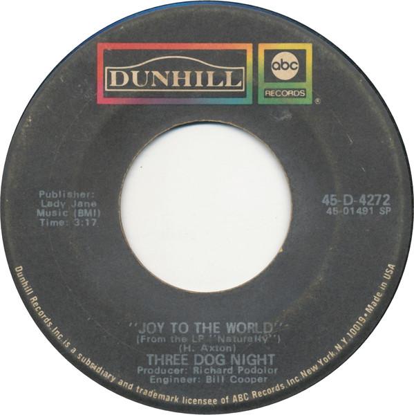 7-дюймовая пластинка THREE DOG NIGHT - Joy To The World 45D4272 Dunhill 1971 США Рок Б/У
7-дюймовая пластинка THREE DOG NIGHT - Joy To The World 45D4272 Dunhill 1971 США Рок Б/У