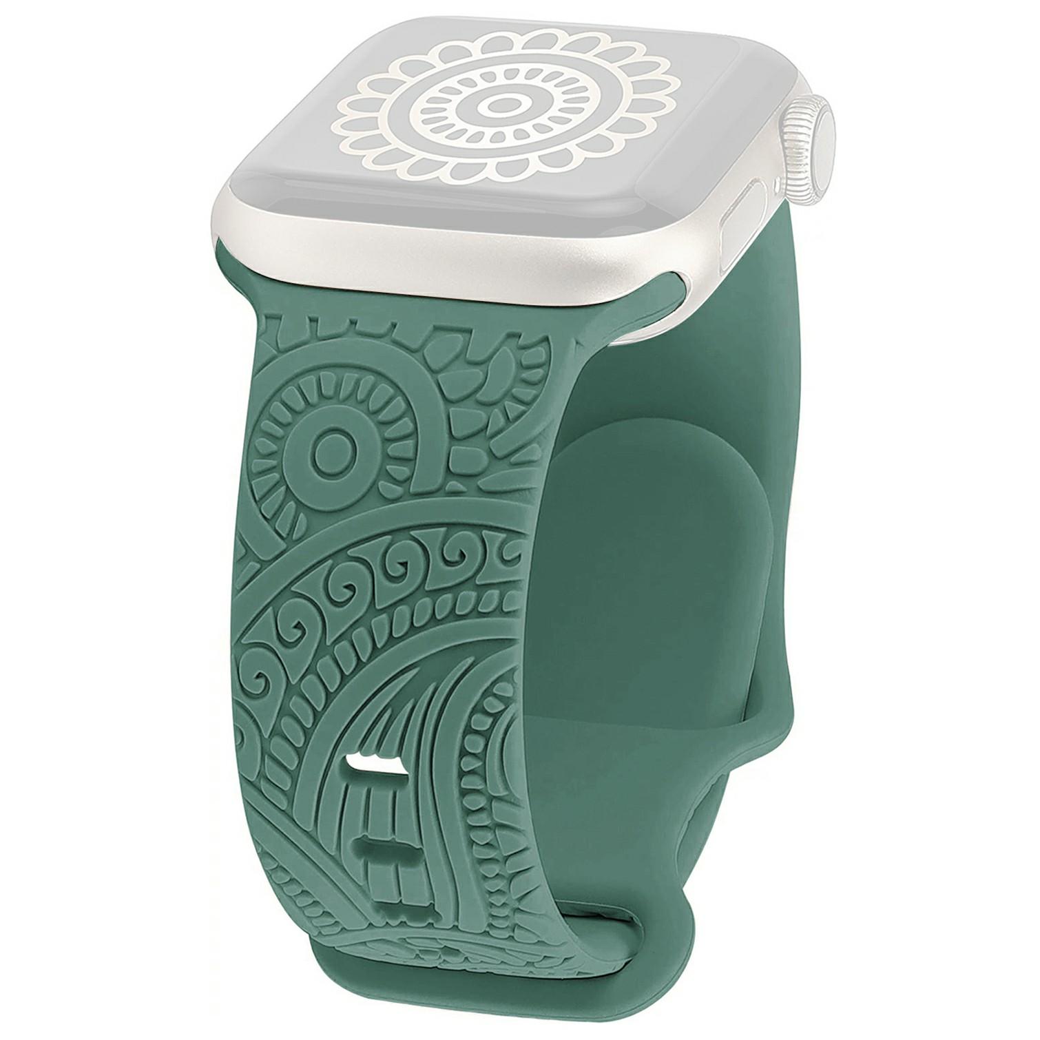 Silicone Strap for Apple Watch Series 10 42mm/9 8 7 41mm/SE (2023) SE (2022) SE 6 5 4 40mm/3 2 1 38mm Green
Silicone Strap for Apple Watch Series 10 42mm/9 8 7 41mm/SE (2023) SE (2022) SE 6 5 4 40mm/3 2 1 38mm Green