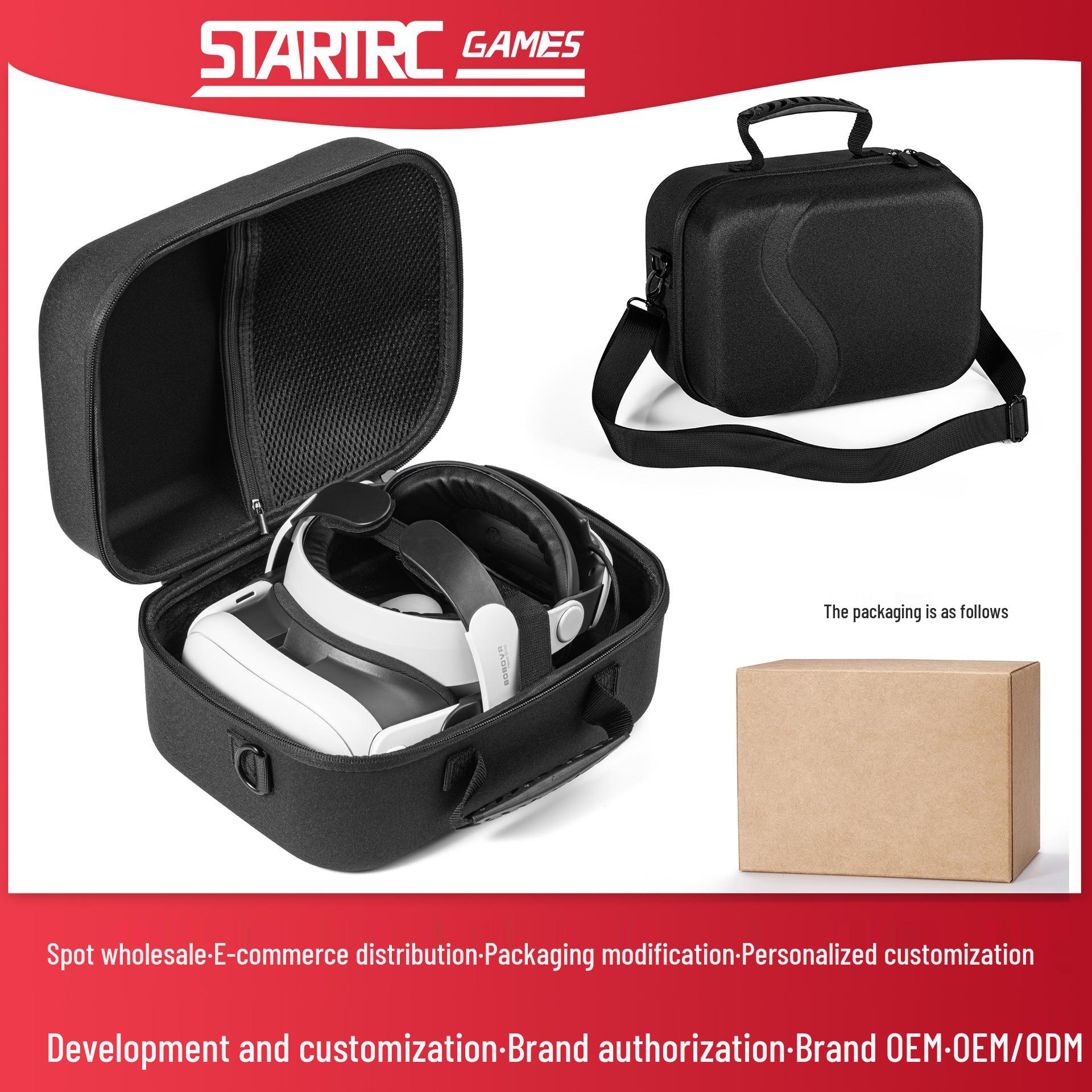 STARTRC Sling Bag for Meta Quest 3 & Quest 3S with Elite Strap Compatibility
STARTRC Sling Bag for Meta Quest 3 & Quest 3S with Elite Strap Compatibility