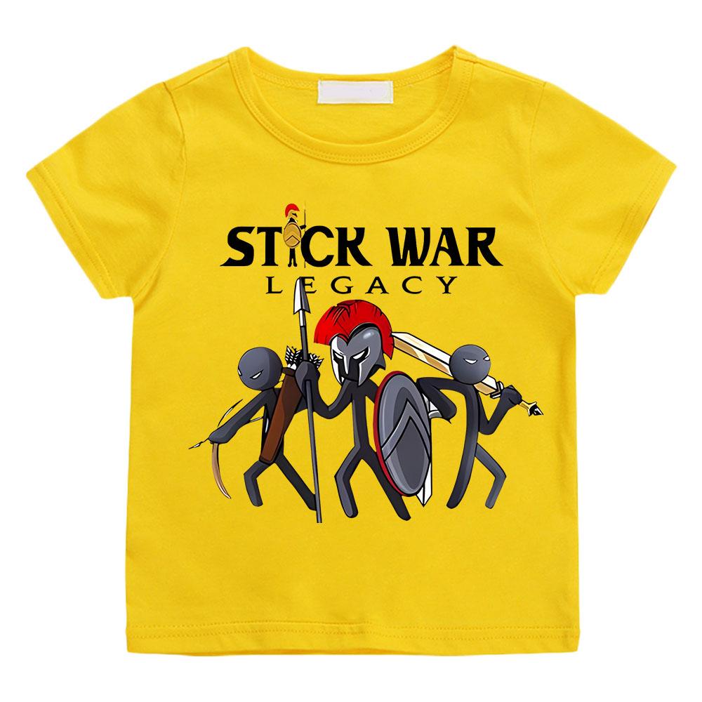 Гаряча гра Stick War Мультфільм Графічна футболка Діти Немовлята Дівчата Мультфільм Одяг з короткими рукавами Хлопчики Вуличний одяг М яка футболка Camisetas 150 жовтий
Гаряча гра Stick War Мультфільм Графічна футболка Діти Немовлята Дівчата Мультфільм Одяг з короткими рукавами Хлопчики Вуличний одяг М яка футболка Camisetas 150 жовтий