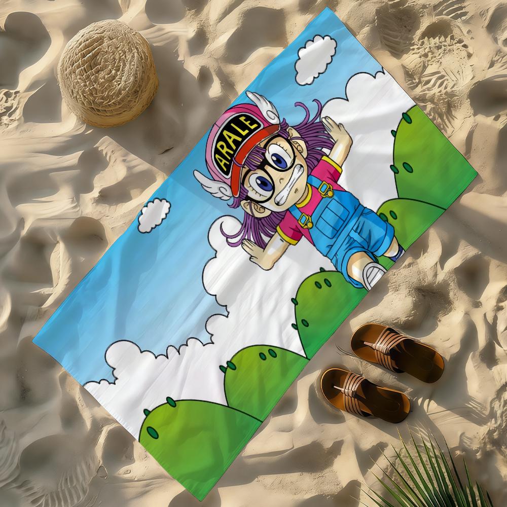 Cartoon Dr S-Slump-S Cute Towel Soft Lightweight Anti-Sand Large Beach Towel Quick-Drying Bath Sports Family W30*H60(CM)
Cartoon Dr S-Slump-S Cute Towel Soft Lightweight Anti-Sand Large Beach Towel Quick-Drying Bath Sports Family W30*H60(CM)