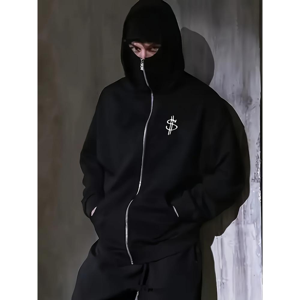 Men s Light Grey Dollar Logo Printed Full Zipper Hoodie - Street Casual Sports Zipper Sweatshirt, Machine Washable, Suitable for Daily Wear XXXL
Men s Light Grey Dollar Logo Printed Full Zipper Hoodie - Street Casual Sports Zipper Sweatshirt, Machine Washable, Suitable for Daily Wear XXXL