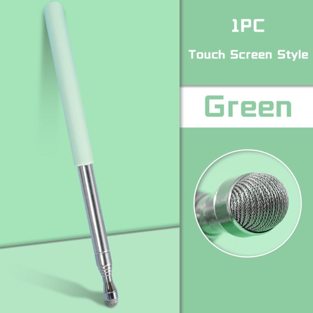 Durable Stainless Steel Touch Screen Pen 68MM Telescopic Rod Reading Sticks Teaching Pointer Teaching Tools
Durable Stainless Steel Touch Screen Pen 68MM Telescopic Rod Reading Sticks Teaching Pointer Teaching Tools