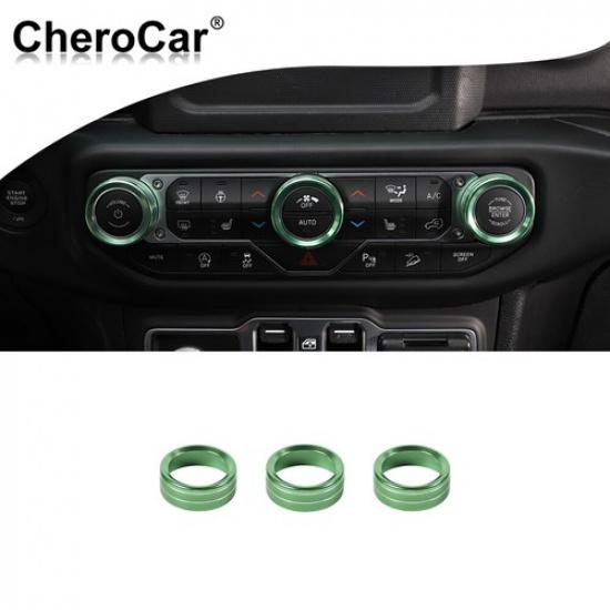 3XAir Condition Switch Knob Trim Ring Cover Green For Jeep Wrangler JL& JT 18+
3XAir Condition Switch Knob Trim Ring Cover Green For Jeep Wrangler JL& JT 18+