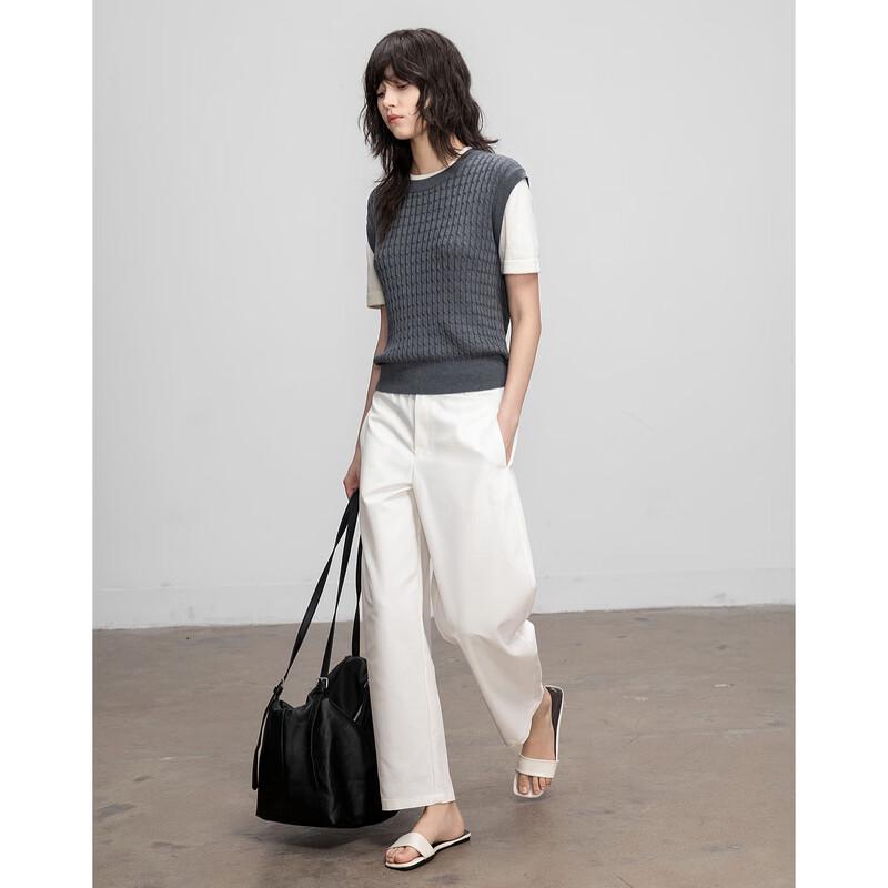 Женские укороченные брюки в стиле smart casual L
Женские укороченные брюки в стиле smart casual L