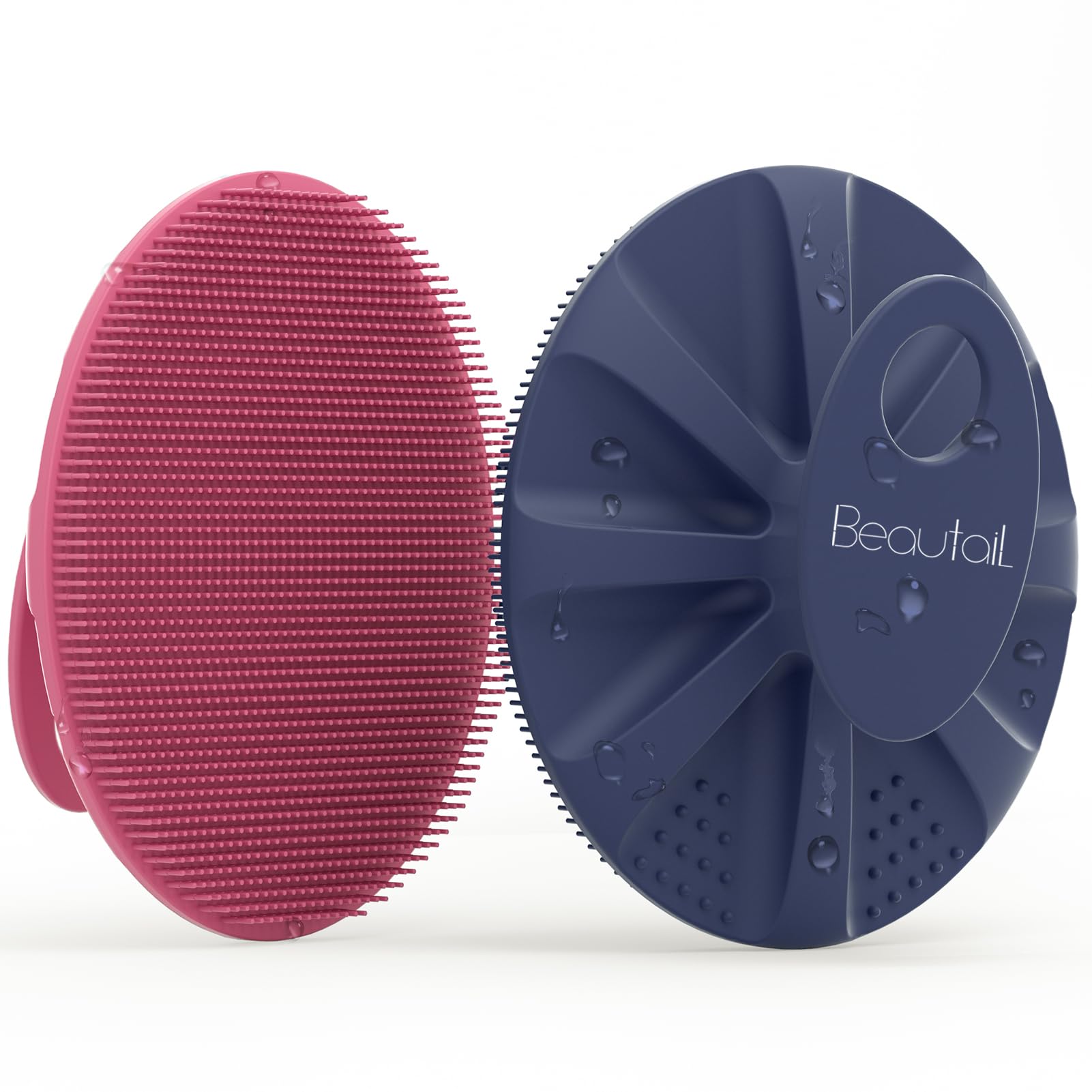 BEAUTAIL Силиконовая мочалка для тела 2 шт. Щетка для душа и ванны, мягко отшелушивающая скраб-мочалка для очищения для женщин, мужчин, детей, чувствительной кожи, легко моется
BEAUTAIL Силиконовая мочалка для тела 2 шт. Щетка для душа и ванны, мягко отшелушивающая скраб-мочалка для очищения для женщин, мужчин, детей, чувствительной кожи, легко моется