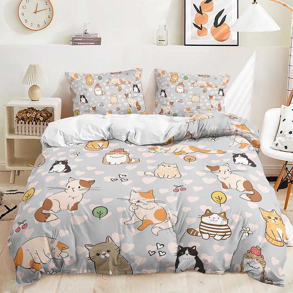 3D цифровая печать кровать три части иллюстрации животных панда единорог комплект стеганое одеяло 135 * 200 (two-piece set) 90g
3D цифровая печать кровать три части иллюстрации животных панда единорог комплект стеганое одеяло 135 * 200 (two-piece set) 90g