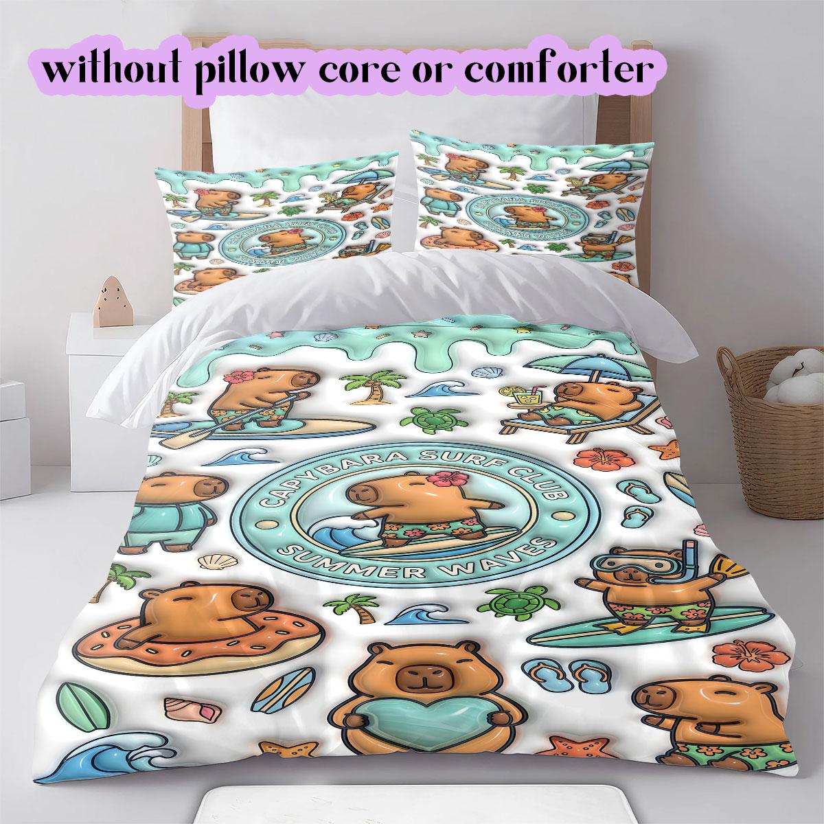 Cute animals surfing Pattern Bedding,Quilt Set Quilt Cover Pillowcase Home Birthday Gift (1*duvet cover+2*pillowcase,without core) 135x200cm
Cute animals surfing Pattern Bedding,Quilt Set Quilt Cover Pillowcase Home Birthday Gift (1*duvet cover+2*pillowcase,without core) 135x200cm